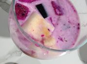 Gambar es buah sirup leci