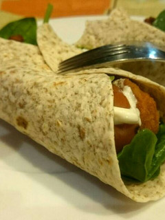 Una foto de Fajitas de champiñones rebozados
