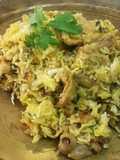 Biryani de pollo / Chicken biryani