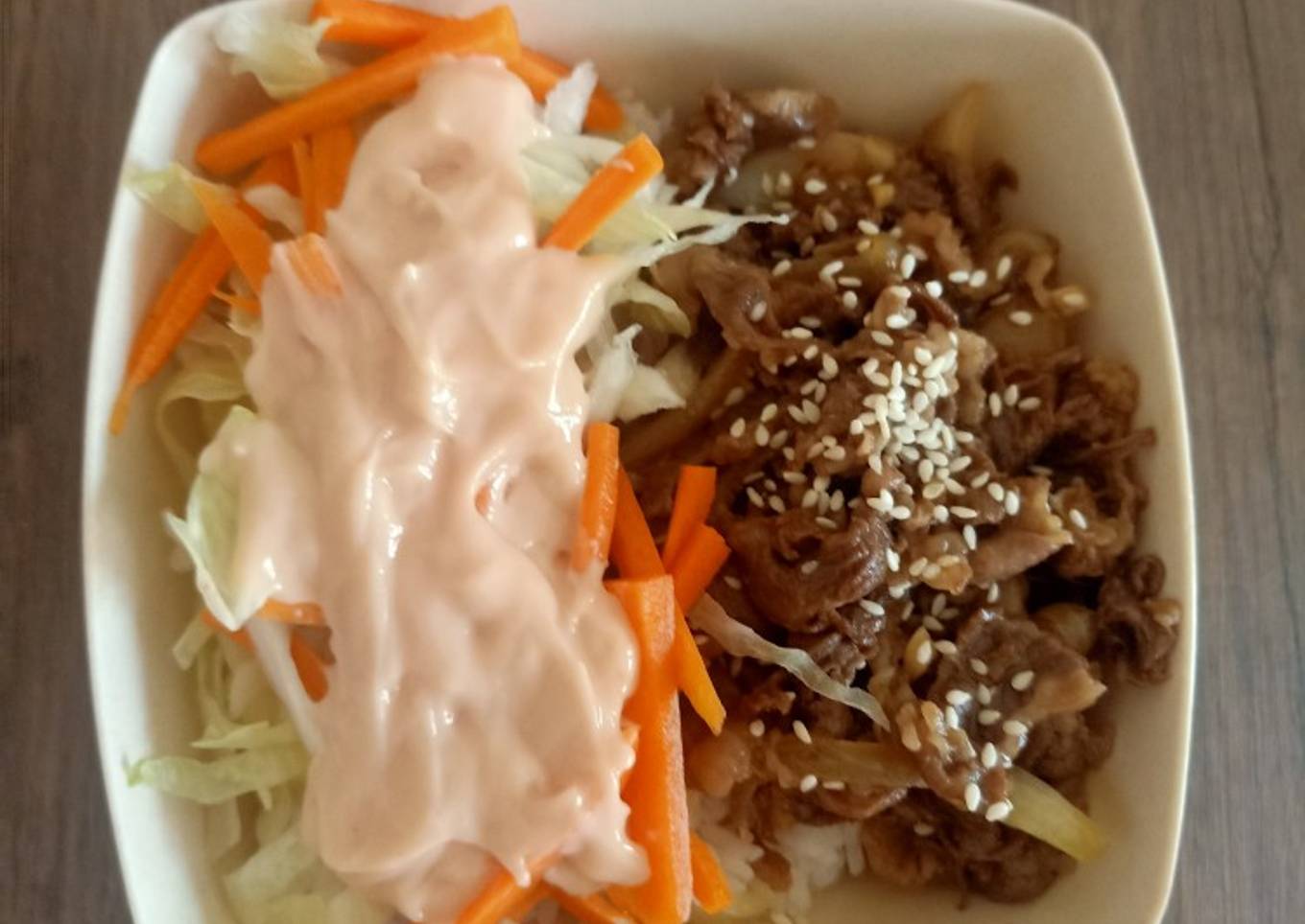 Resep Beef yakiniku ala yoshinoya yang Enak Banget