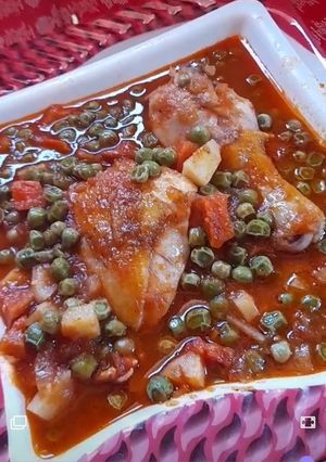 صورة لوصفة بازيلا بالفراخ