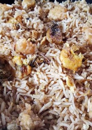 প্রণ চিকেন পোলাও (prawn pulao recipe in Bengali) রেসিপির প্রধান ছবি