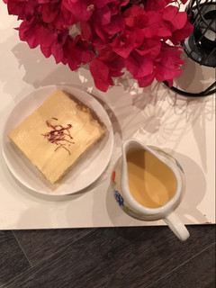 صورة لوصفة كيكة الزعفران 😋✨