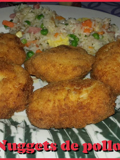 Una foto de Nuggets de pollo