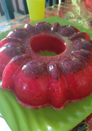 Foto resep Agar-agar Buah Naga