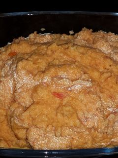 Una foto de Puré de calabaza y calabacín