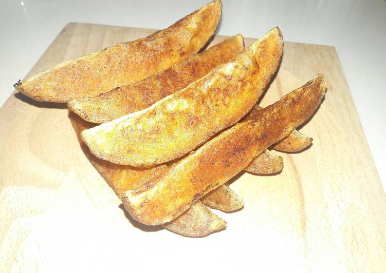 Steps to Make Award-winning Crispy Potato Wedges