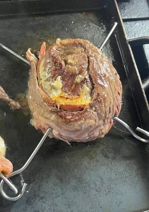 Una foto de Entraña rellena, ideal para cerrar el Viernes