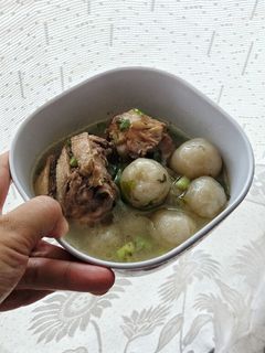 Foto resep Cilok Kuah Tulang Ayam Sambel Goang