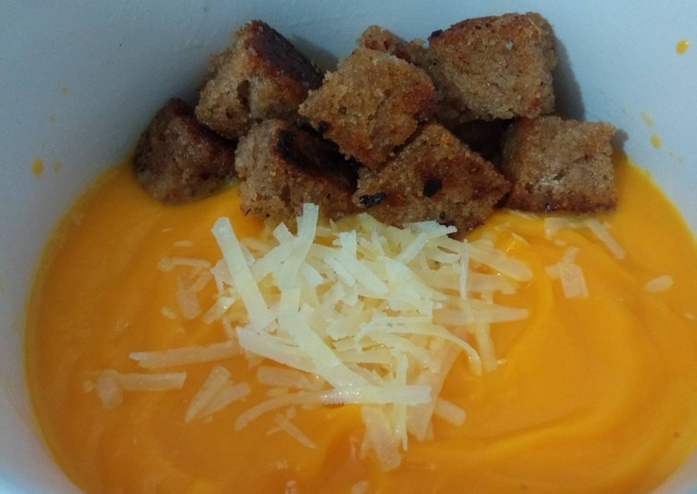 Sopa de calabaza re fácil