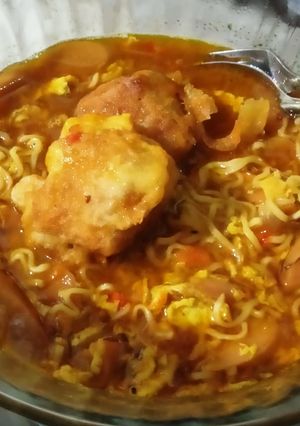Foto resep Seblak mie soto