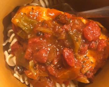 Easy Making Recipe Chicken Cacciatore w Pasta Practical Delicious