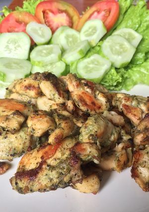 Foto resep Cilantro Lime Chicken / Ayam Daun Ketumbar