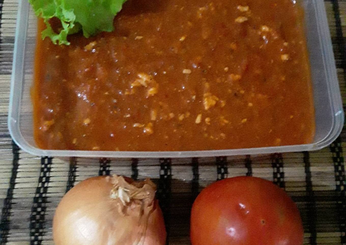 #19 Saus bolognaise ayam homemade