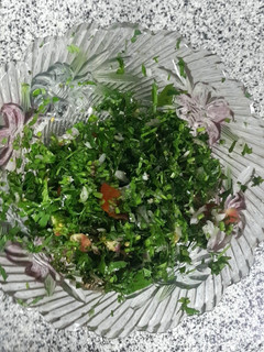 A picture of Tabbuoleh Salad.