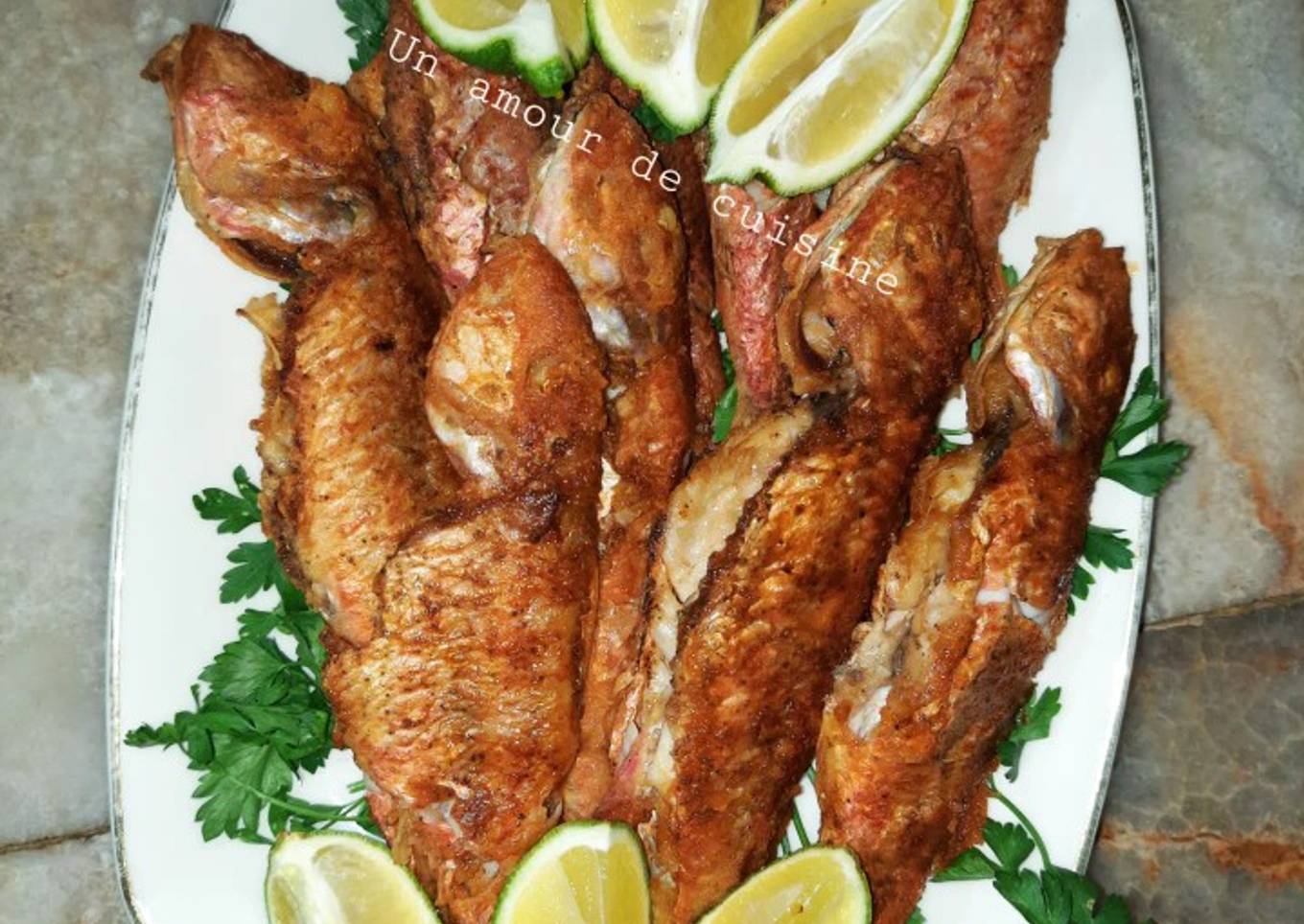 Rougets frits 🍋