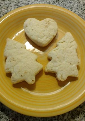 Una foto de Galletas sin manteca!