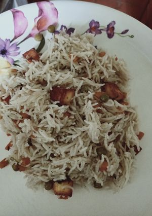 பன்னீர் புலாவ் (Paneer pulao recipe in tamil) செய்முறை முக்கிய புகைப்படம்