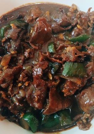 Foto resep Tumis Daging Cabai Hijau