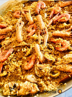 Φωτογραφία της συνταγής Paella 🥘  θαλασσινών από την Μαρι