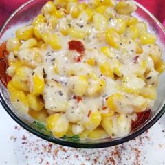 A picture of Creamy corns.