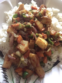 A picture of Simple veggie sauce.