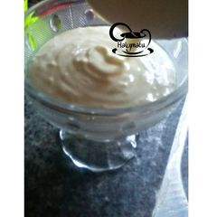 A picture of Homemade mayonnaise.