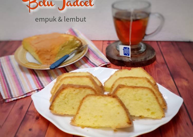 Bolu Jadoel, empuk & lembut