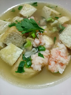 Foto resep Udang dan Tahu kuah