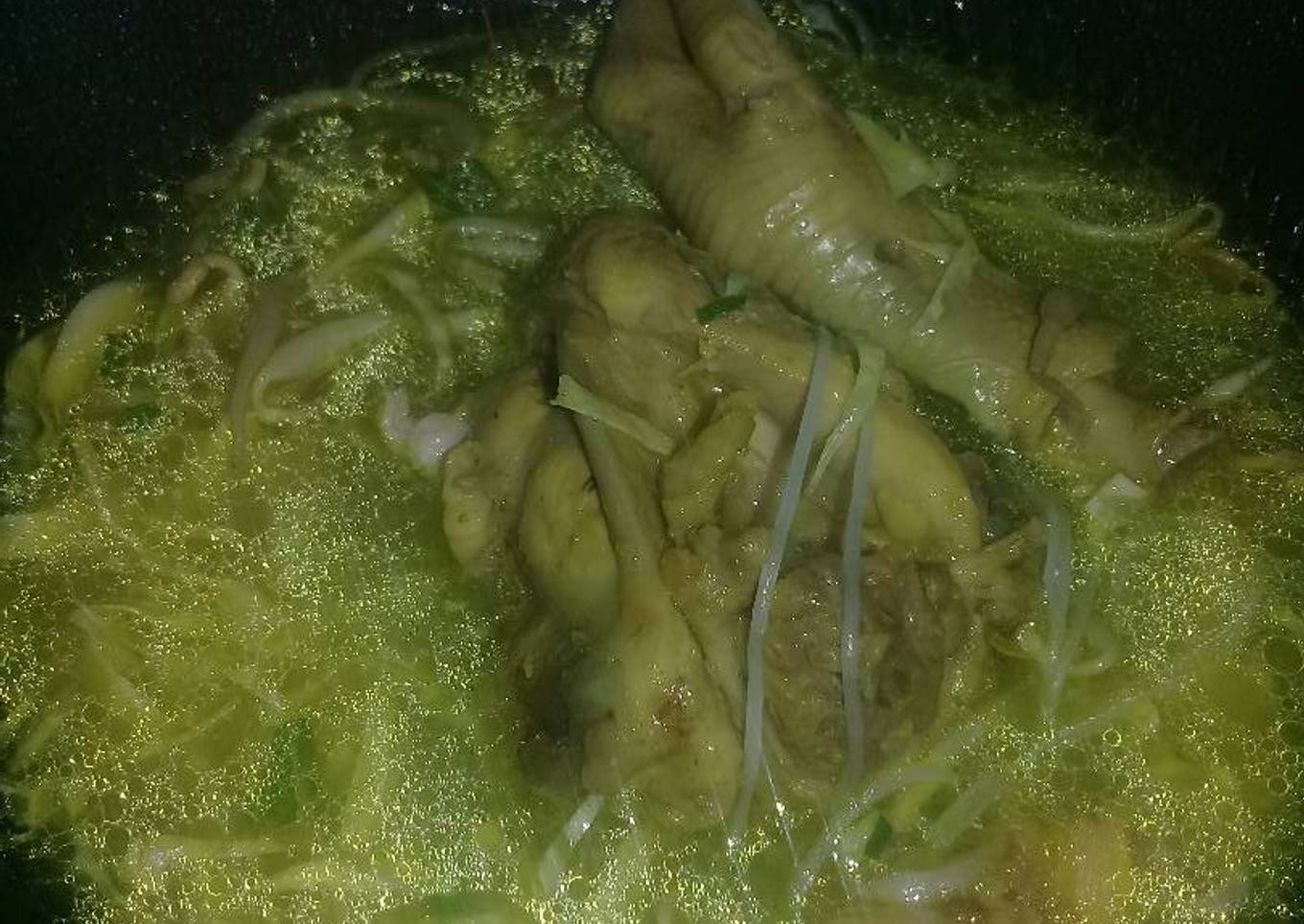 Soto ceker ayam