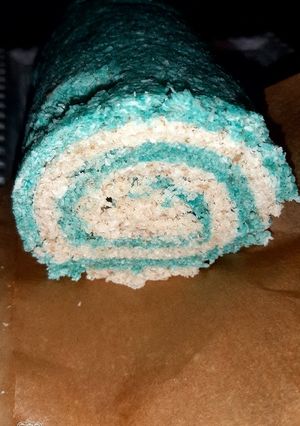 Kókusztekercs recept fotója