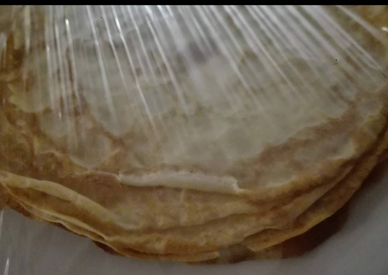 Pasta para creps dulces