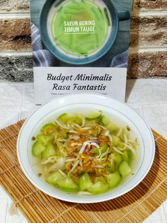 Foto resep Sayur Bening Timun Tauge
