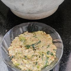 A picture of Raw Mango Thecha.