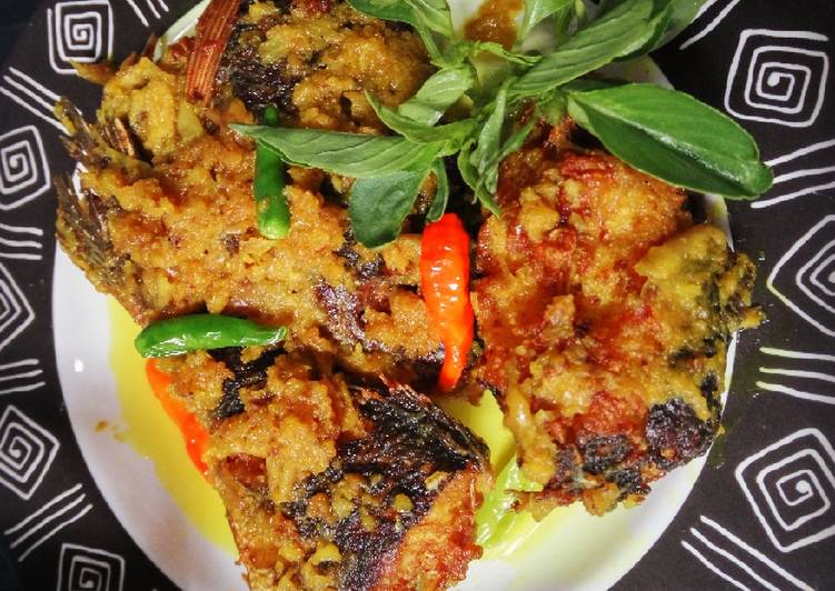 Resep Ikan goreng bumbu kuning, Bisa Manjain Lidah