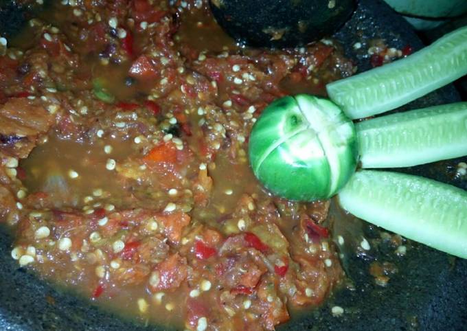 Resep Sambal Mentah Oleh Chadjithi Cookpad