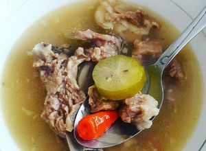 Foto resep Garang Asem Daging #Keto (mudah, segar dan enak)