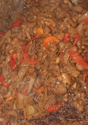 Foto resep Sapi lada hitam