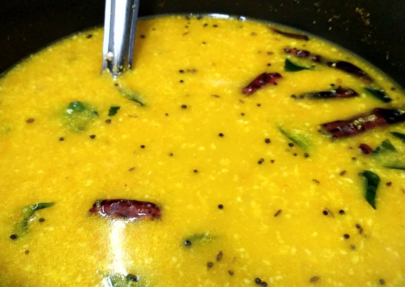 Ripe Mangoes in Buttermilk Stew/Mambazha Mor Kuzhambu/Pulissery