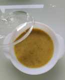Crema de pollo frito