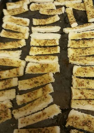 A picture of Herbed Breadsticks.