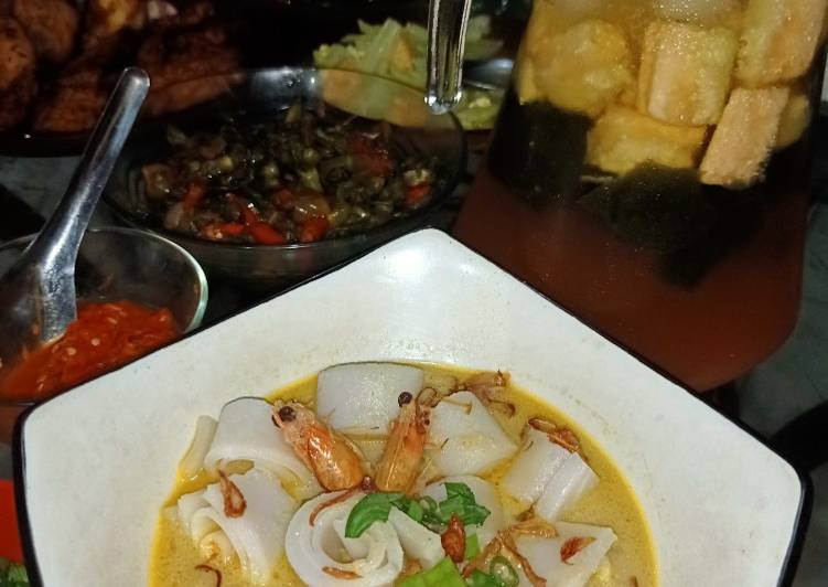 Rahasia Memasak Burgo kuah rebon yang Gurih