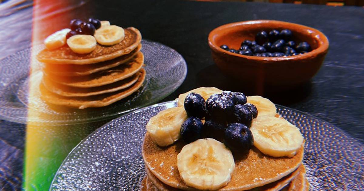 Pancakes sin huevo 198 recetas caseras Cookpad