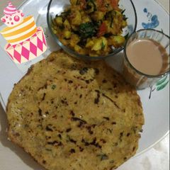 Wheatflour & Rava Chilla A picture of Wheatflour & Rava Chilla.