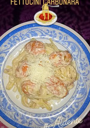 Foto resep Fettucini carbonara