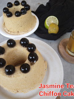 Foto resep Jasmine Tea Chiffon Cake