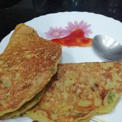 Peas Uttapam A picture of Peas Uttapam.
