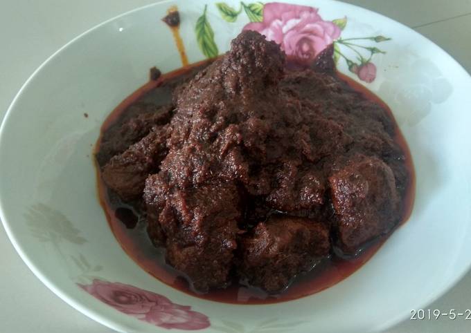 Rendang daging