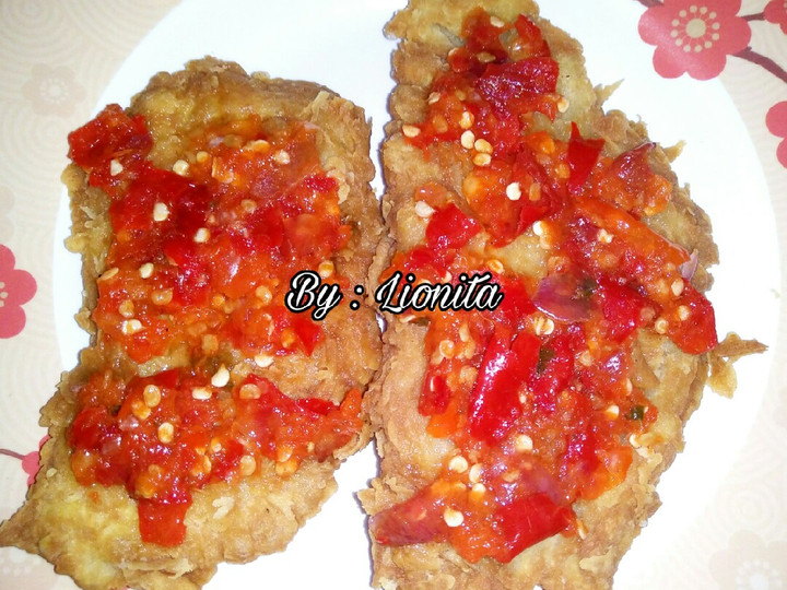 Cara Gampang Membuat Telur Geprek Crispy, Bisa Manjain Lidah