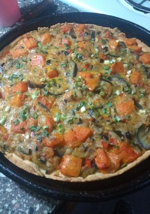 Una foto de Tarta de vegetales